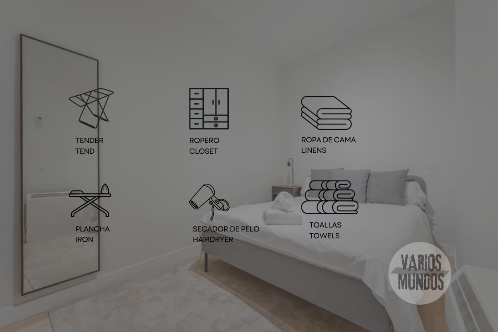 Ny Style Apt 5P En San Mateo Centro Chueca-Malasana E1 马德里 外观 照片