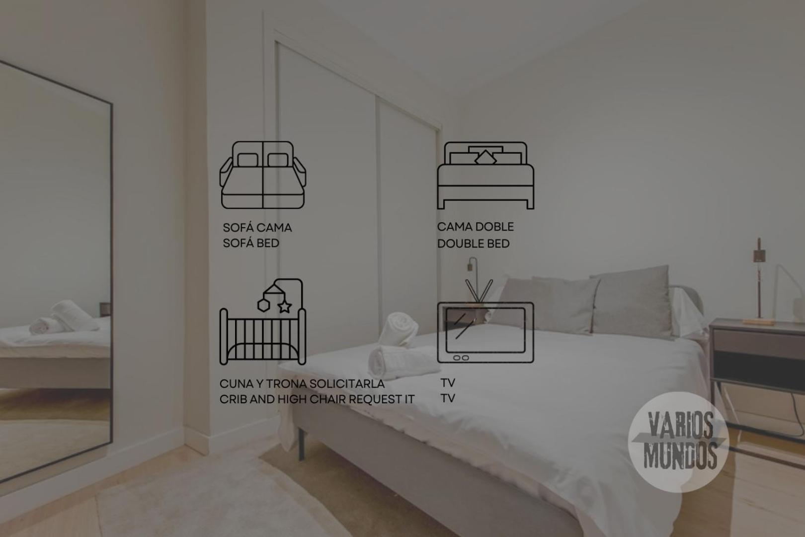 Ny Style Apt 5P En San Mateo Centro Chueca-Malasana E1 马德里 外观 照片